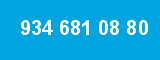 934 681 08 80 934 681 08 80